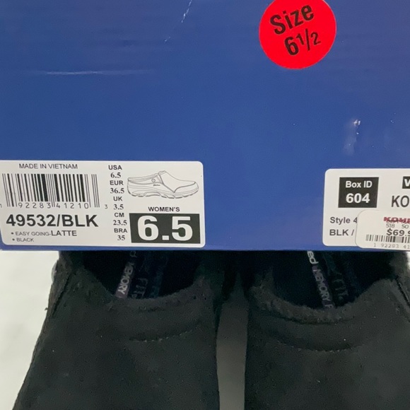 Sketchers Easy Going Latte 49532 Black - Picture 6 of 7